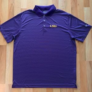 💜💛 LSU Nike Golf Polo